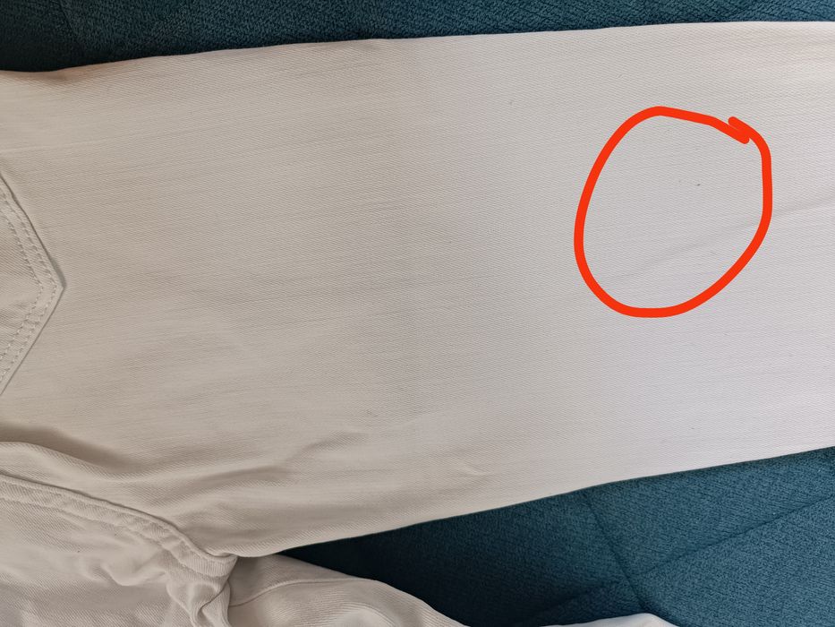 Джинси білі скіні