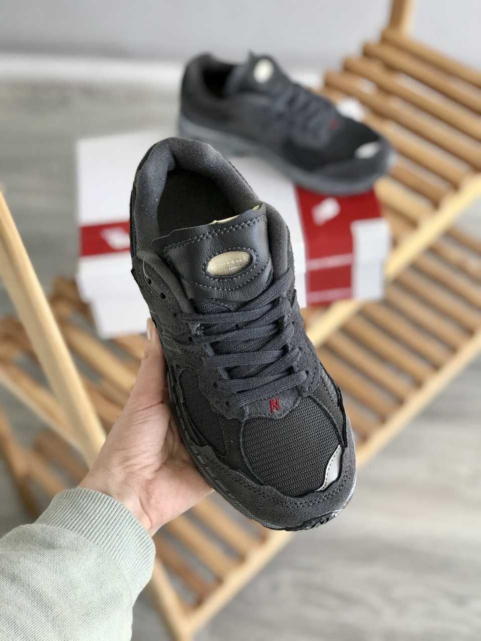 Женские Кроссовки New Balance 2002R Black/Жіночі Нью Беланс/NB