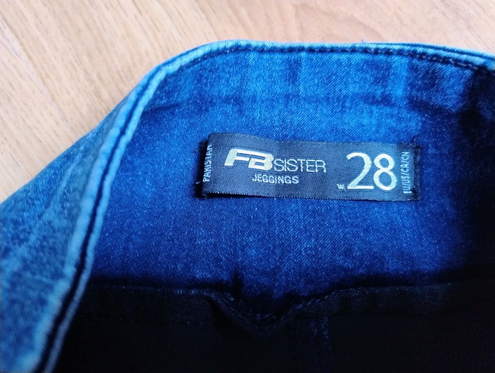Legginsy jeansowe rozmiar S