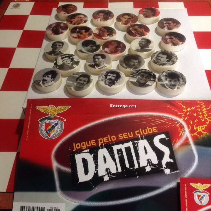 Jogo de Damas Glórias do Benfica