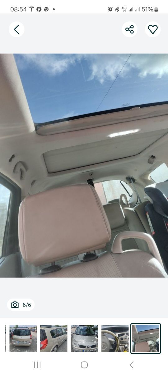 Grand senic 2.0dci troco