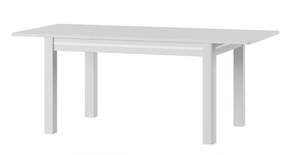 Biały stół rozkładany