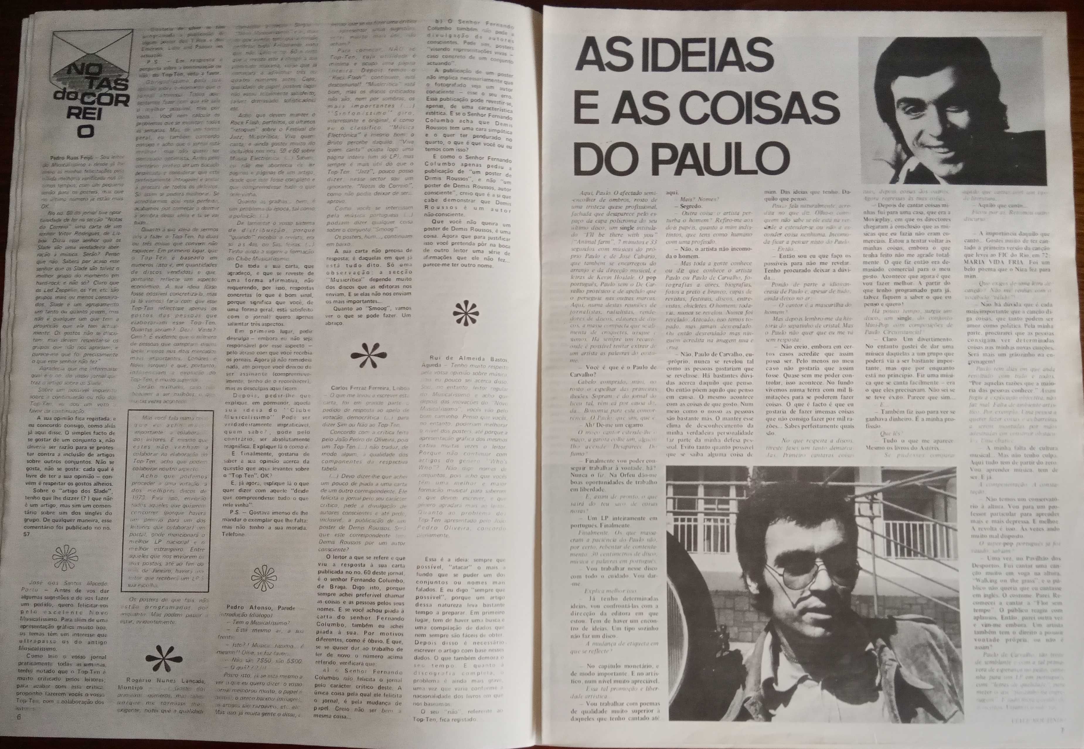 José Afonso	- - -		Musicalíssimo - nr. 63	- - - - -	Jornal