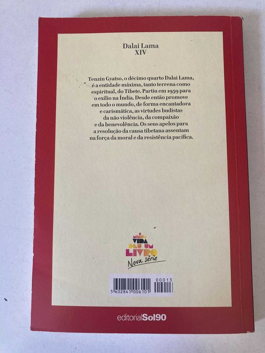 Livro - Dalai Lama XIV (A Minha Vida Deu um Livro) (ctt grátis)
