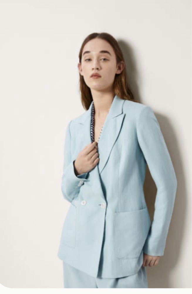 Лляний Massimo dutti льон піджак розмір 36 на xs