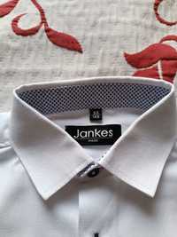 Biała koszula chłopięca r.146 Jankes