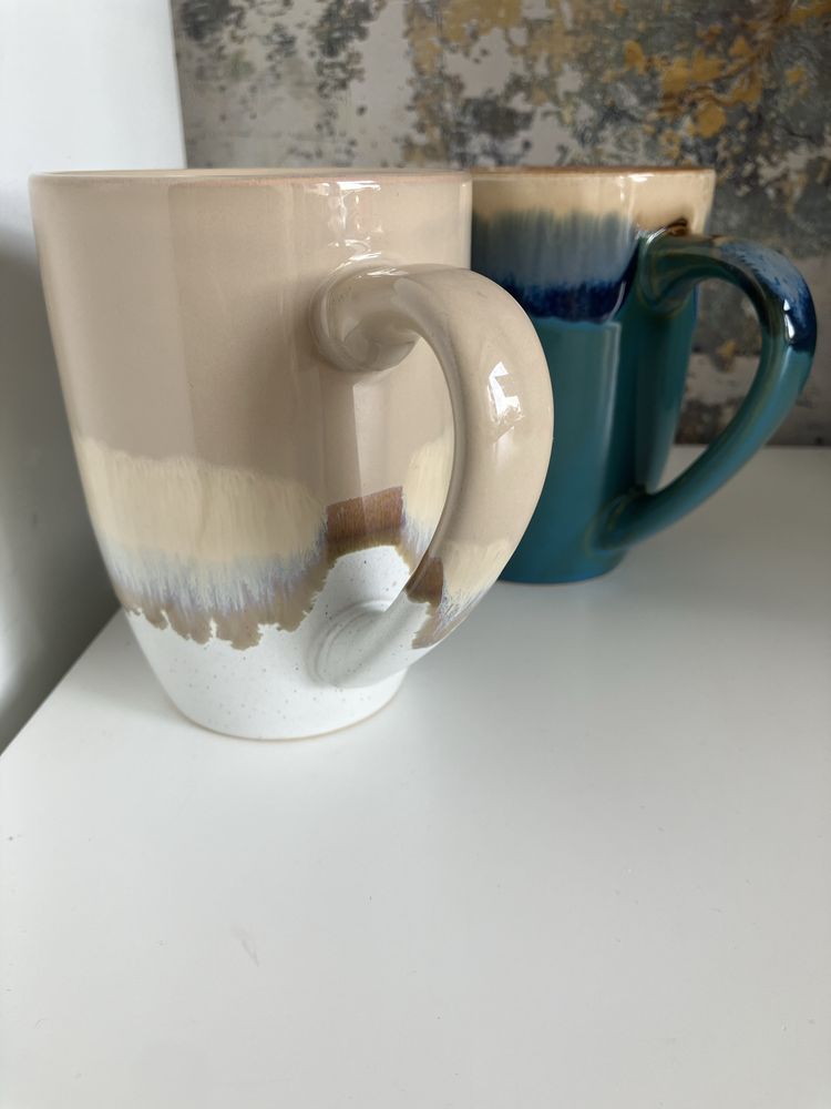 Kubki,filizanki ceramiczne bezowe poj.0,40 ml
