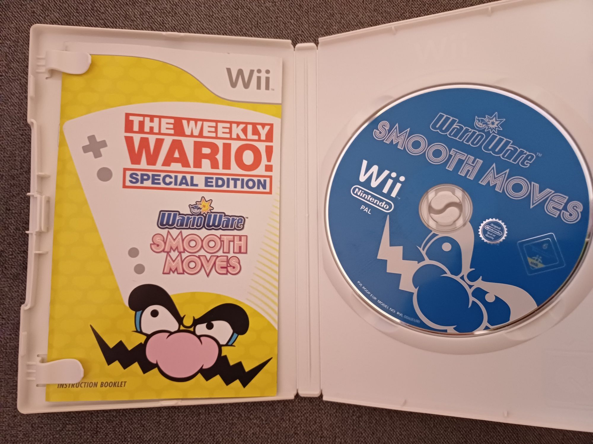 Warioware Smooth Moves Nintendo Wii WiiU UKV angielska