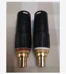 Neutrik RCA - XLR  - Adaptadoress