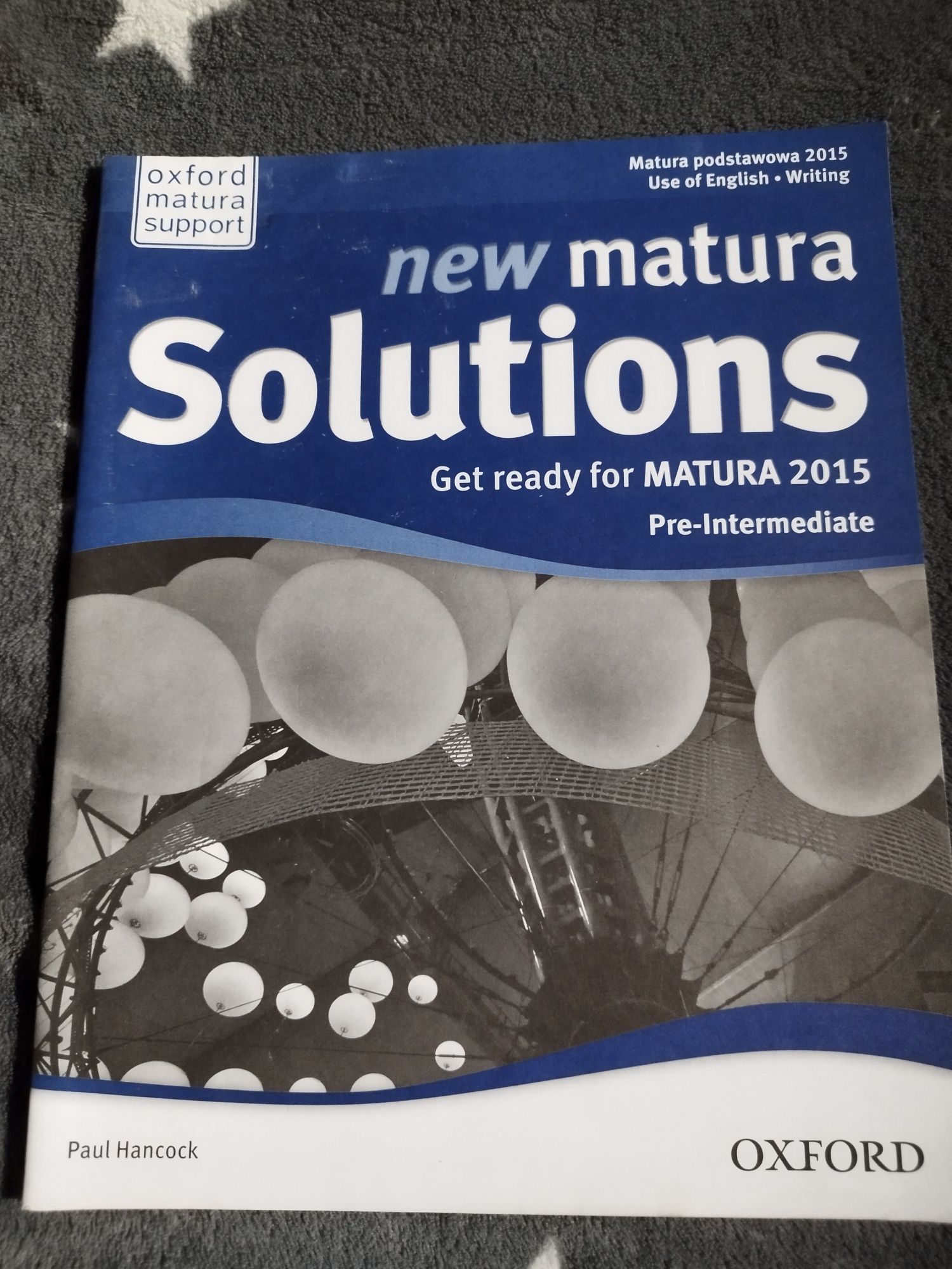 Kurs do matury new matura Solutions Oxford + ćwiczenia
