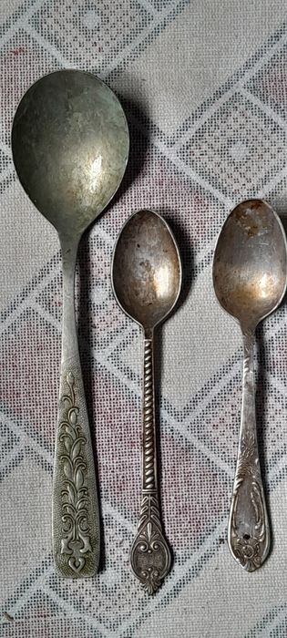 Ложки Металеві та Мельхіор.