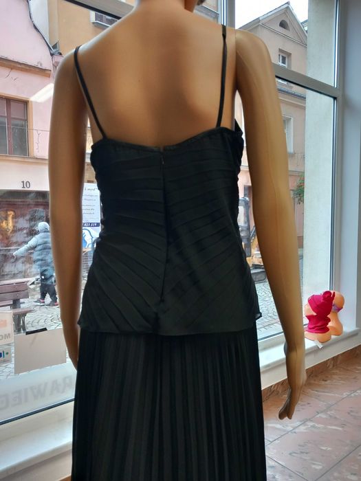 Jedwabny komplet wizytowy (spódnica +bluzka)