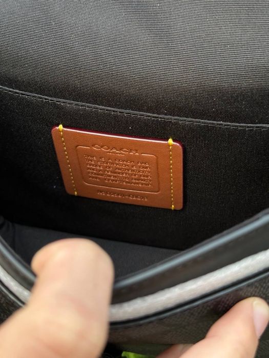 Сумка ОРИГІНАЛ Coach Racer Crossbody Bag Чорний