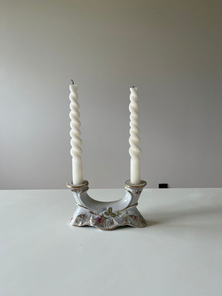 Świecznik "porcelanowy"