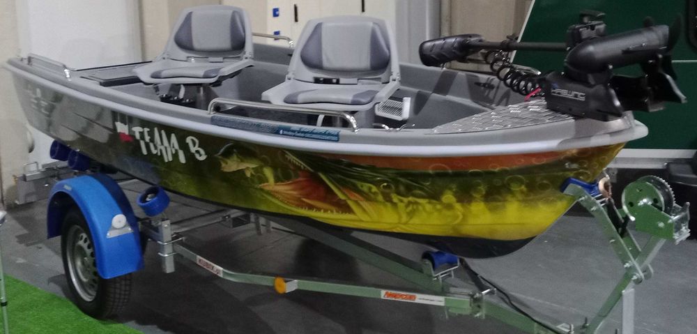 Łódka PUCHAREX 380, Łódka wędkarska. HIT Rybomanii 2024..