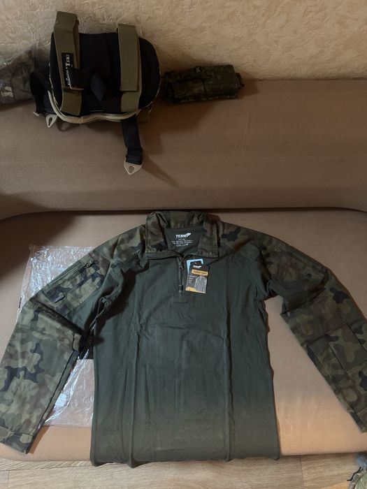 Убакс (бойова сорочка)Texar Combat Shirt - wz.93 Pantera PL Woodland