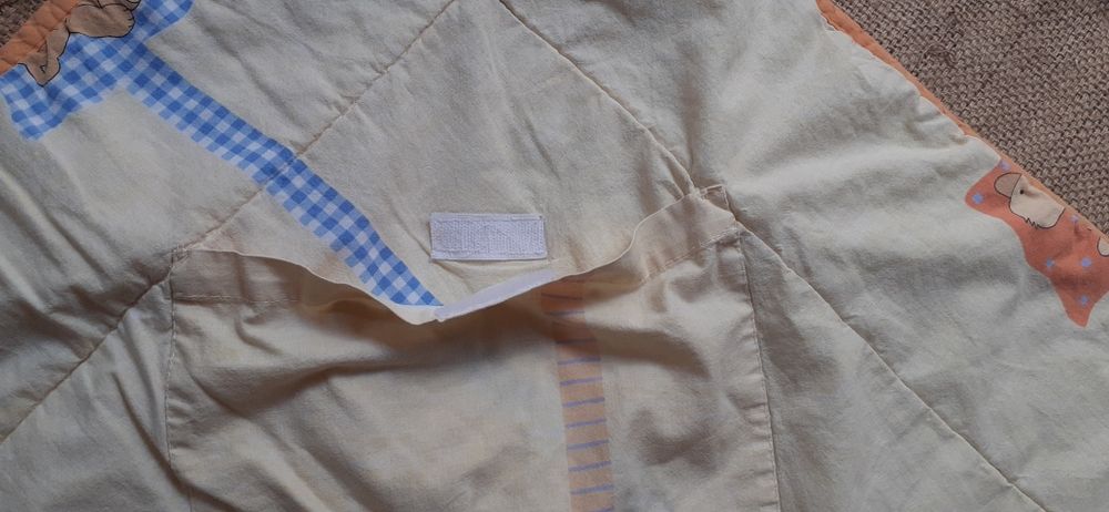 Becik - rożek + poduszka z Drewex Kolorino