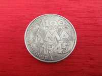 Srebrna moneta 100 Franków 1995