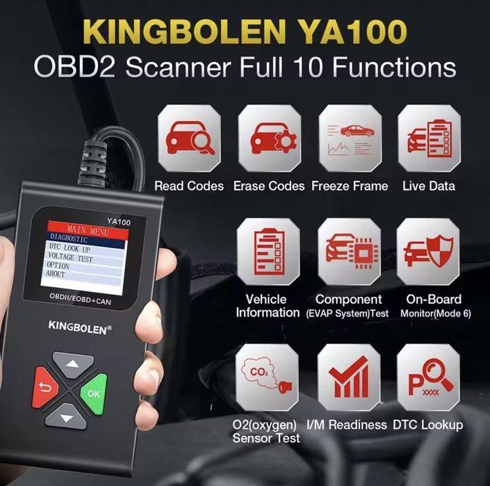 Máquina de diagnóstico OBD 2 - NOVA