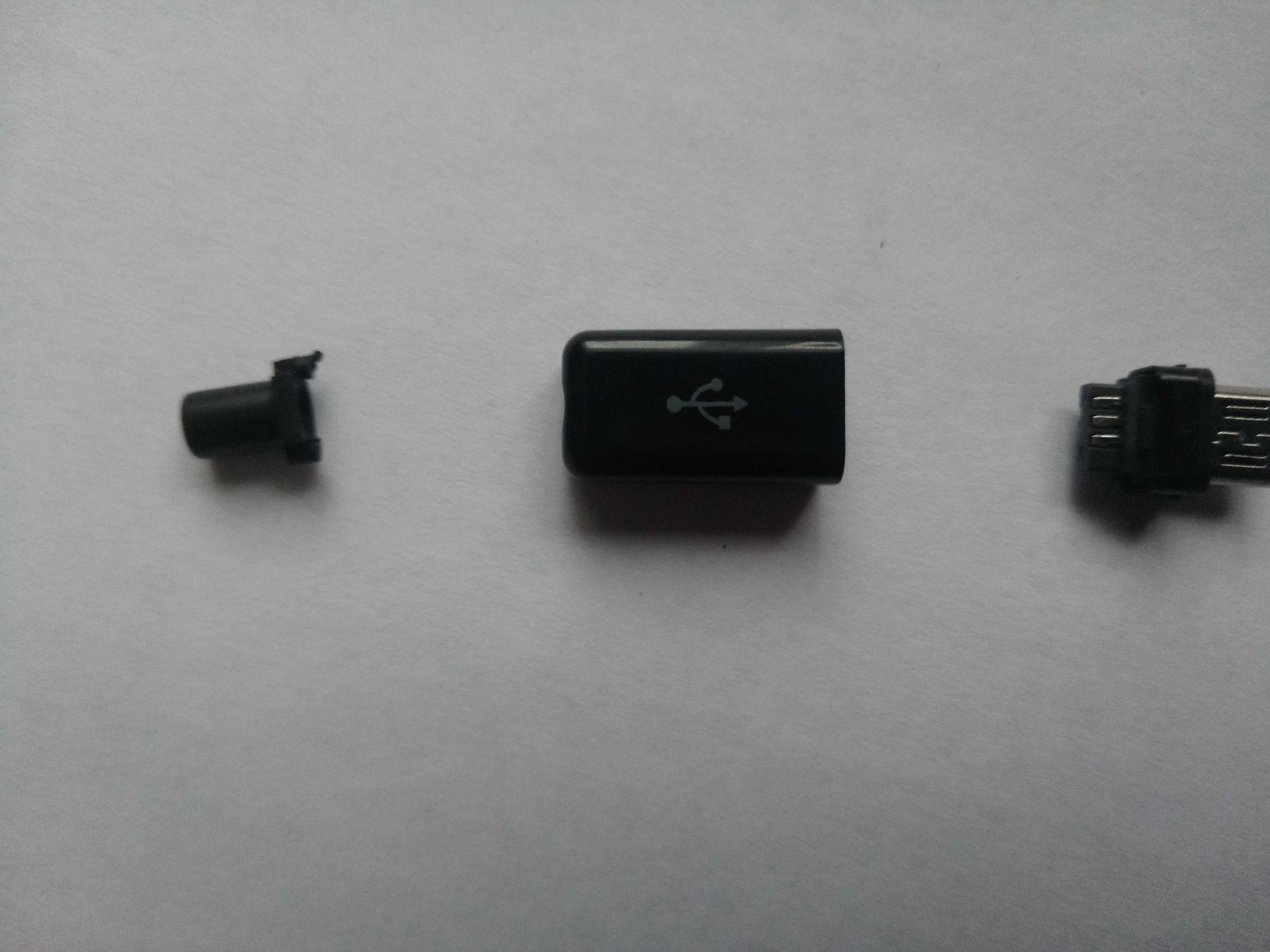 Micro USB штекера розбірні  для OTG шнура та зарядного