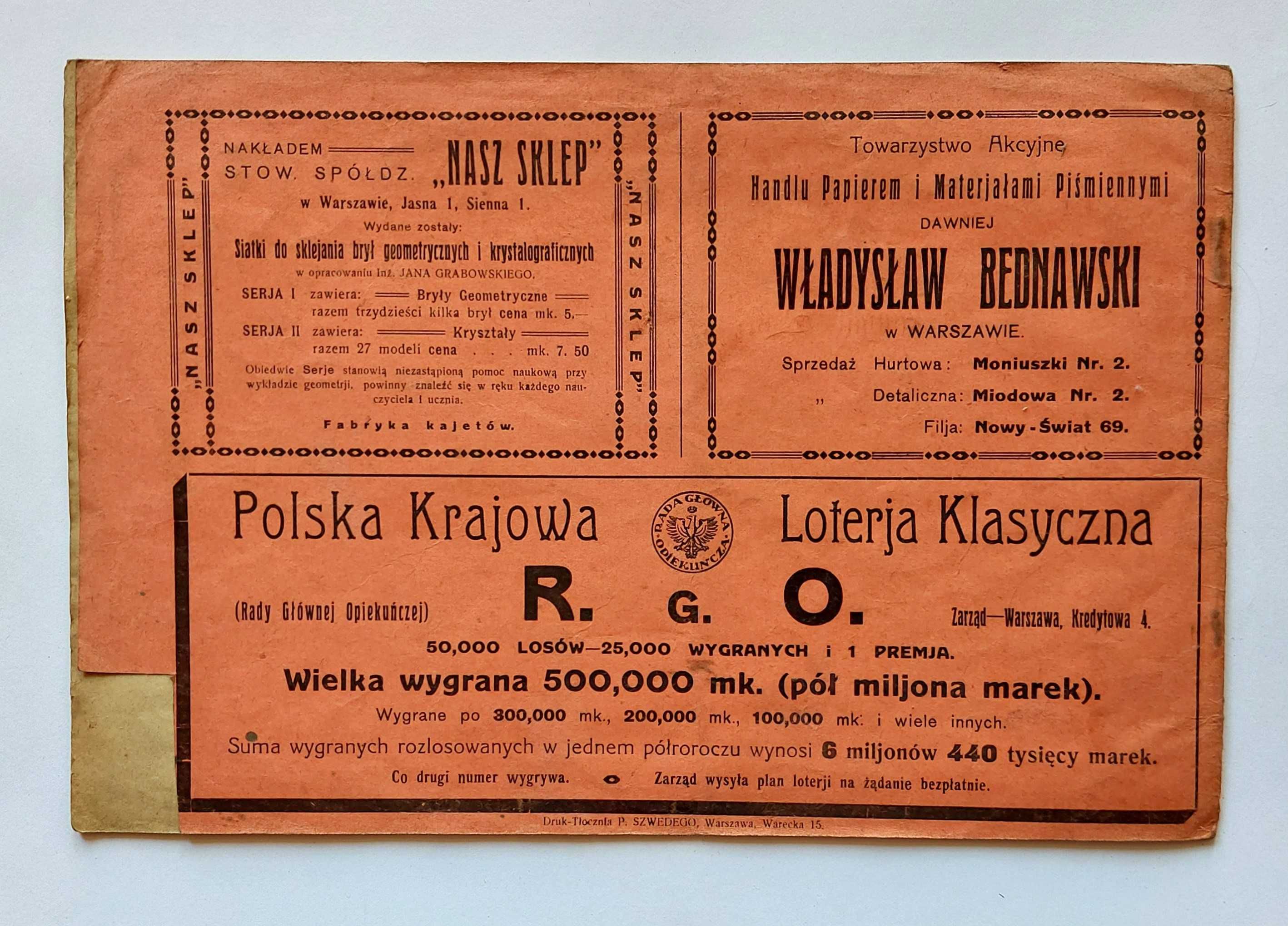 Atlas Historyczny Czasów Nowożytnych J. M. Bazewicz ok.1919