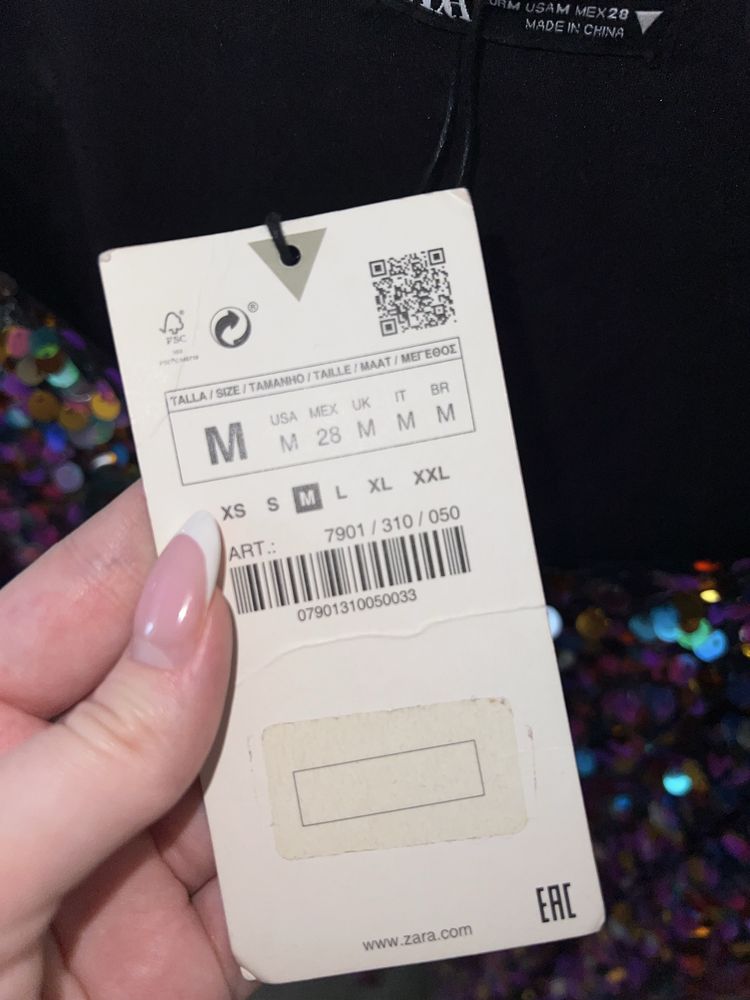 Платье вечернее Zara