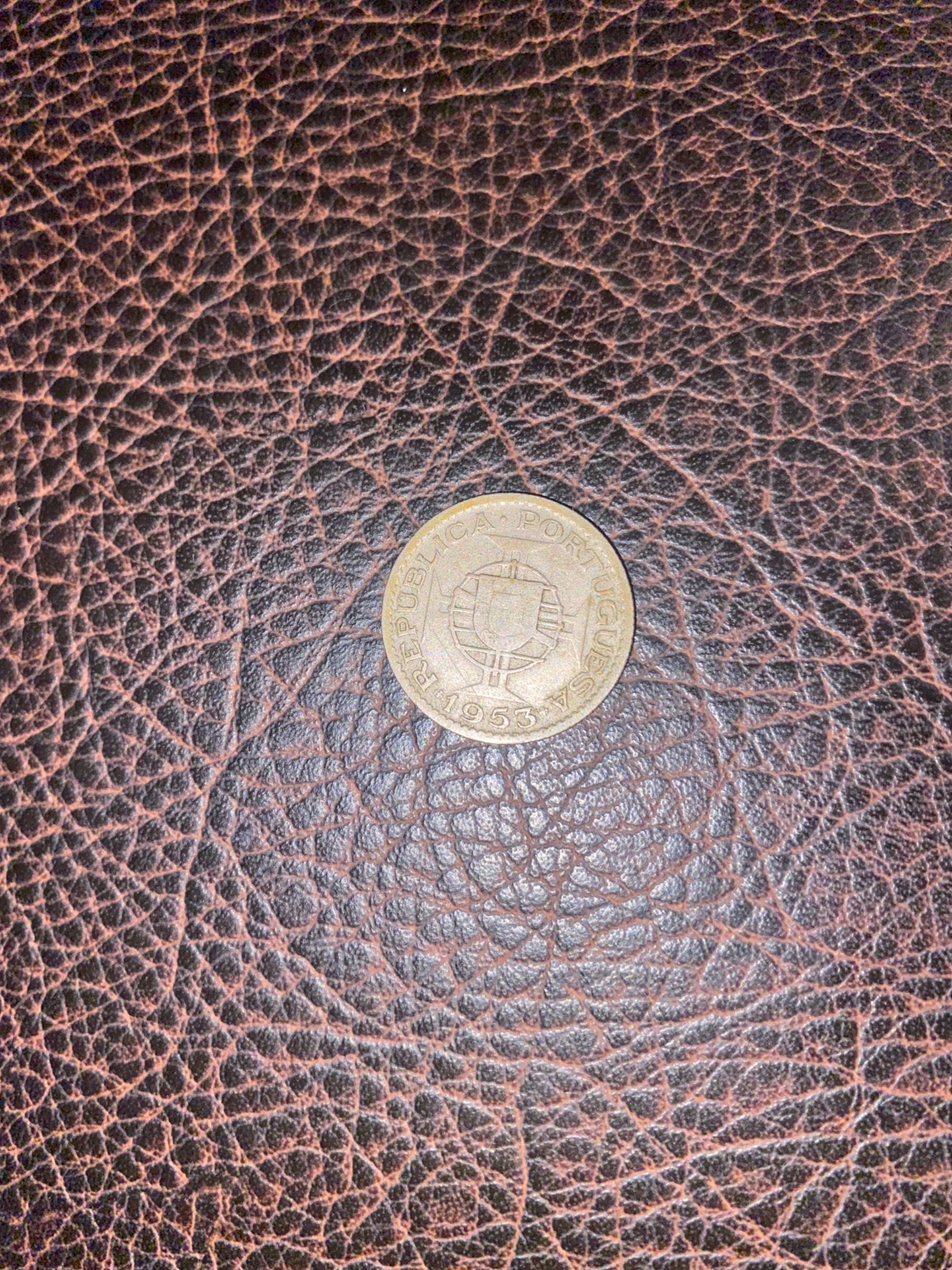 Moeda angola 2,5 escudos 1953
