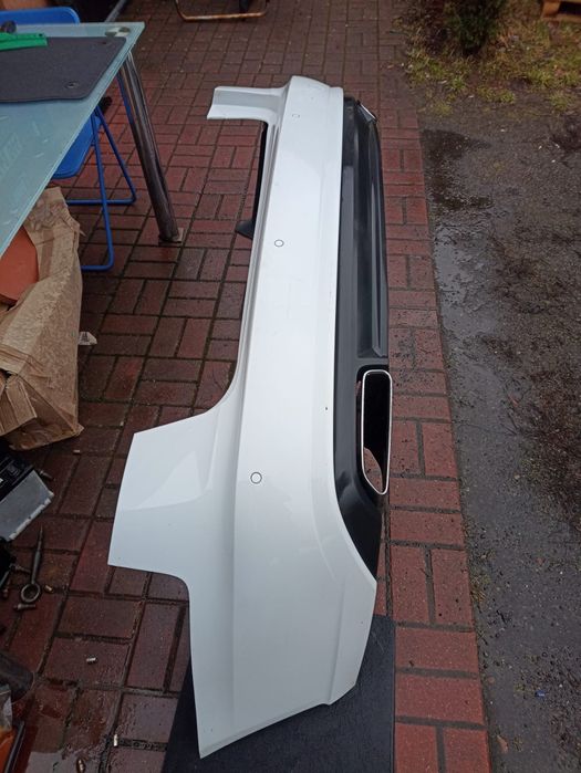 Zderzak tylny kompletny Audi A6 C7 4G lift kolor LS9R