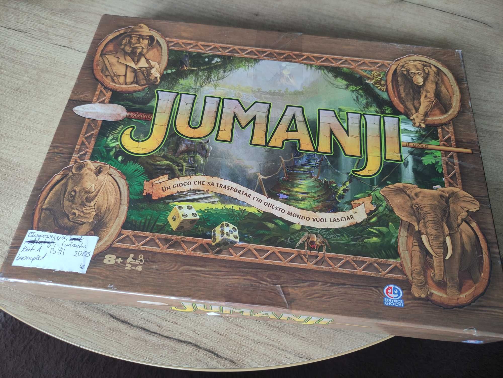 Jumanji Gra Planszowa Język Włoski