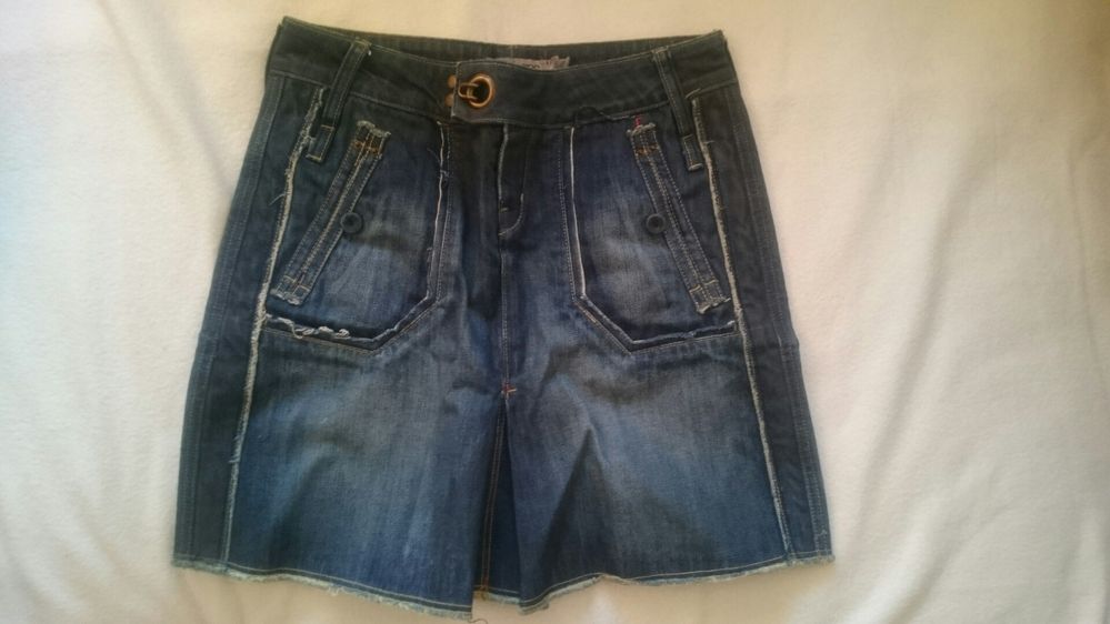 MNG Mango M/38 NOWA mini spódniczka jeansowa