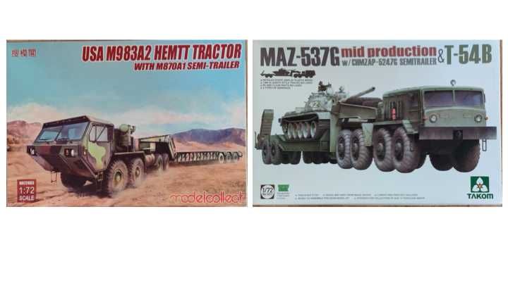Kits modelismo 1/72 Veículos Militares diversos