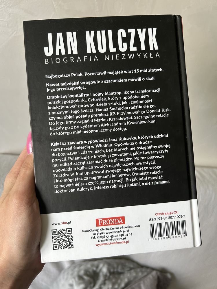 Książka Jan Kulczyk Biografia