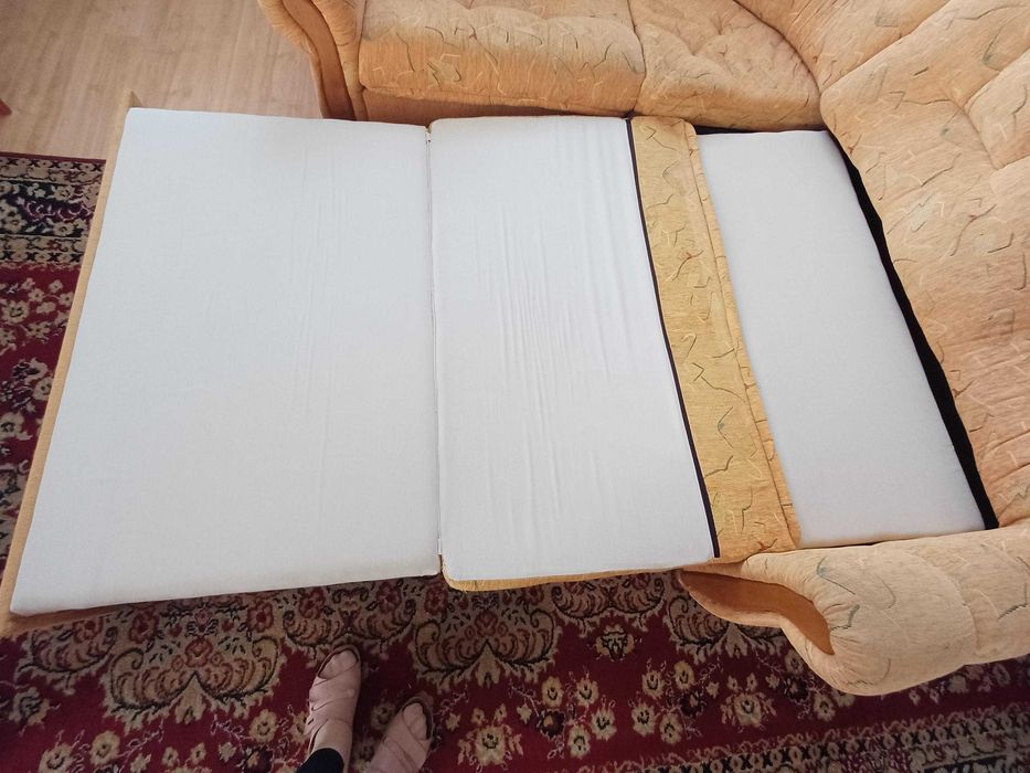 świetna i bardzo wygodna sofa narożna z funkcją spania