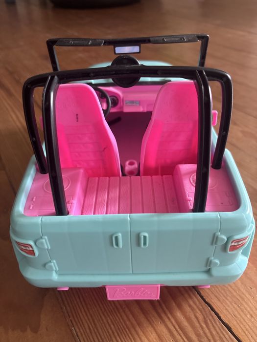 Jipe Barbie rosa e azul