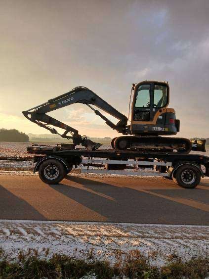 Usługi koparką gąsienicową 9T volvo