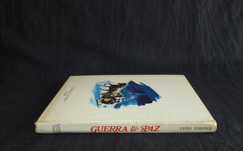 Livro Guerra e Paz Tolstoi Verbo juvenil 1973