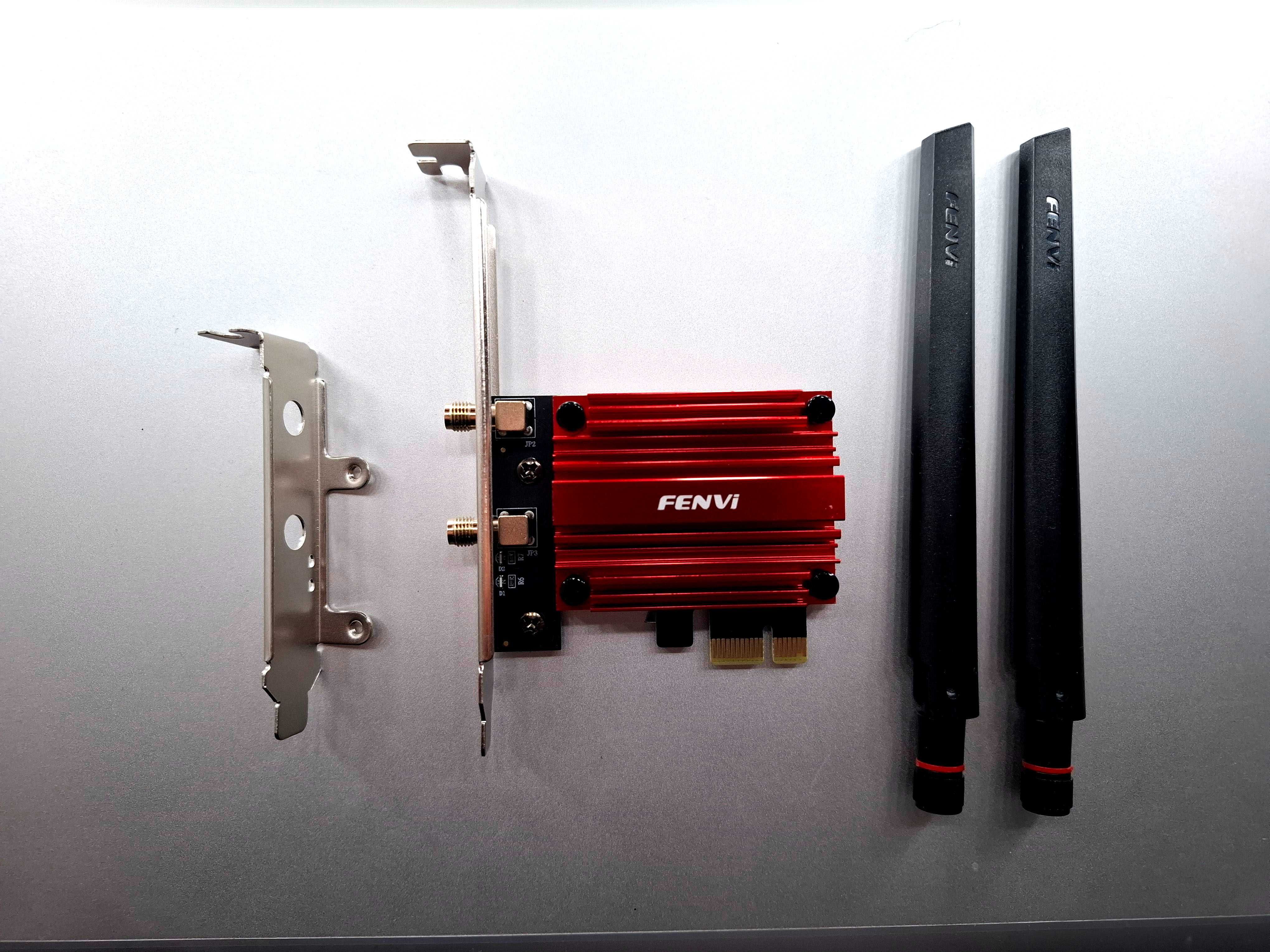 Karta Sieciowa WiFi 6 AX1800 PCI-E 1800Mb/s Bluetooth 5.2 Dual Band AX