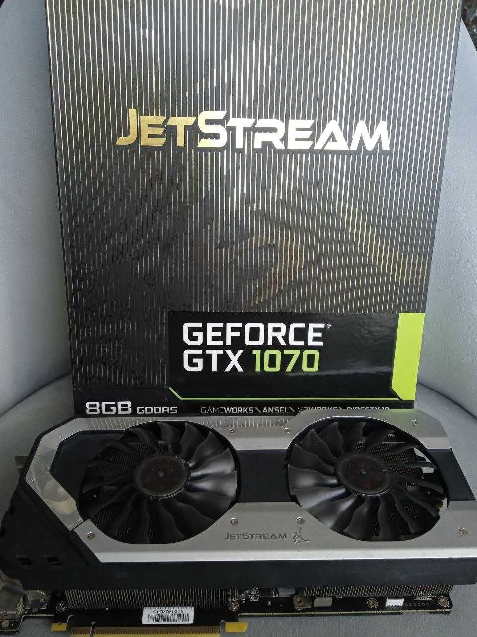 Видеокарта Palit GTX 1070 JetStream.