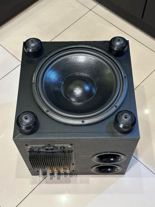 Kino domowe Amplituner Denon Kolumny Wharfedale Subwoofer Aktywny