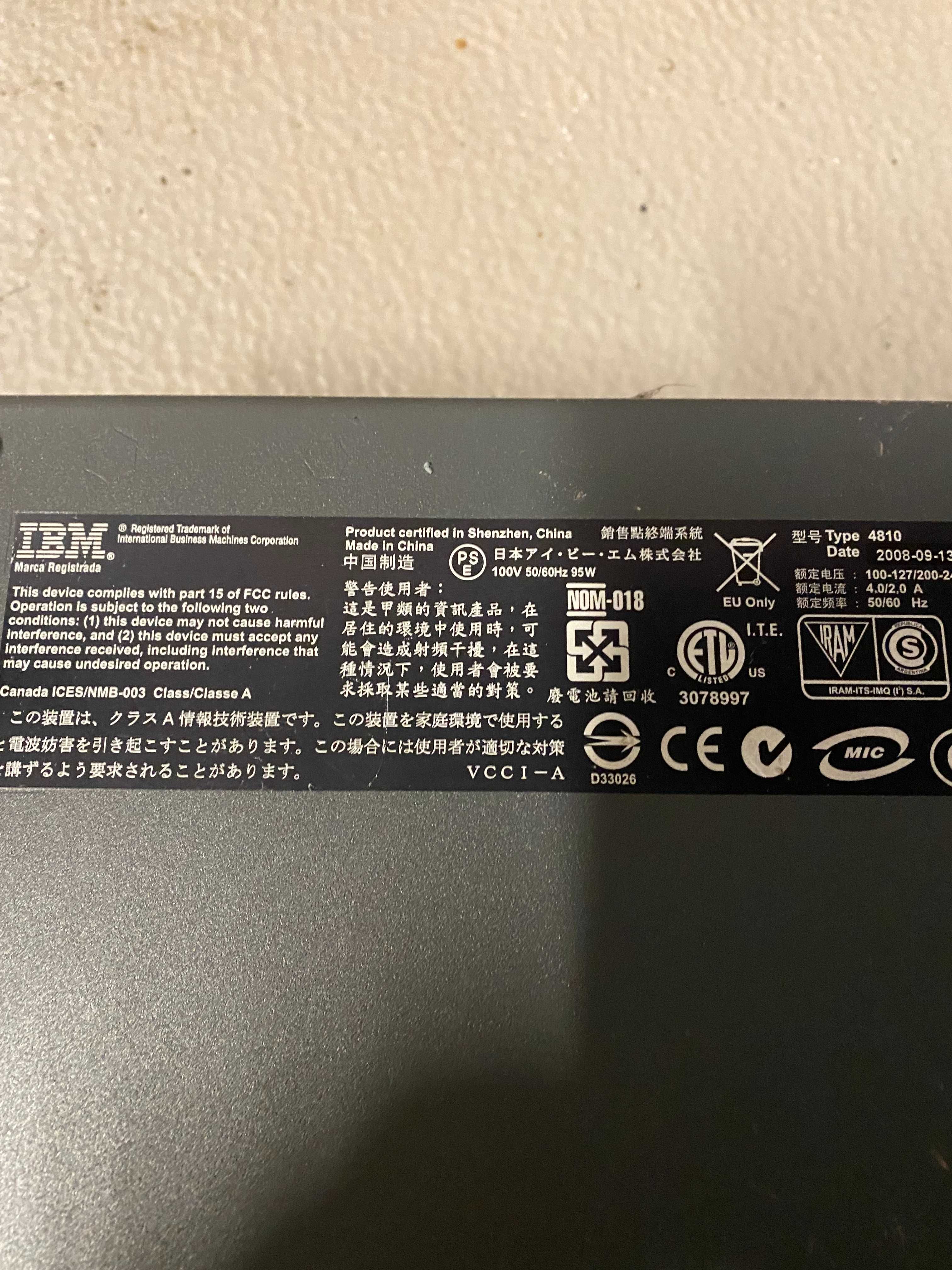 Komputer IBm typ 4810 3 sztuki