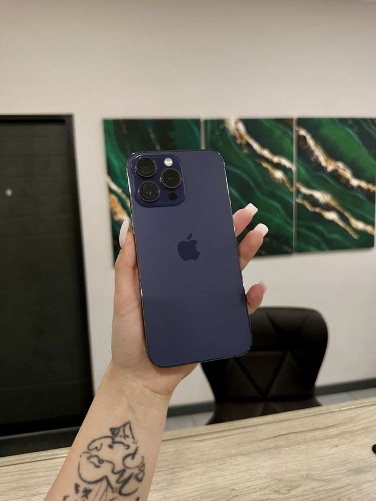 Iphone 14 Pro Max 1 TB Deep Purple 94% Акб скло в подарун. Розстрочка