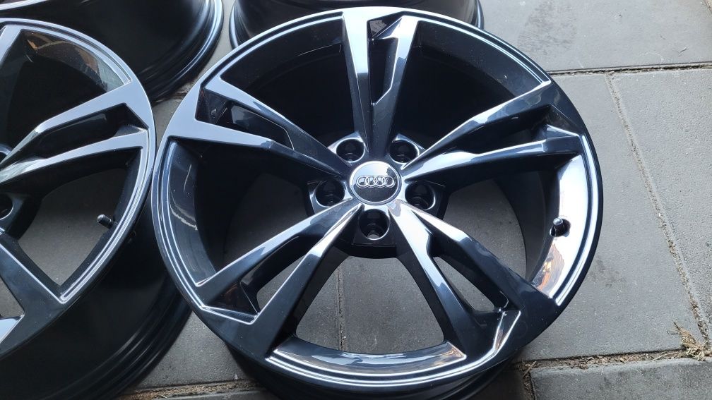 18"  Audi S-line A5  5x112 8,5j et29  czarne Idealne A4 A6 Allroad
