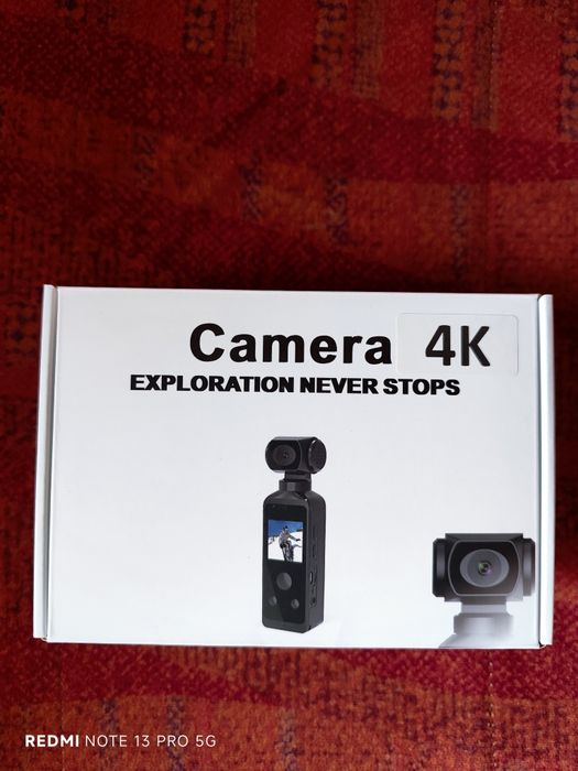 Kamera sportowa 4K wifiI usb mikrofon Obrotowy aparat Podwodny