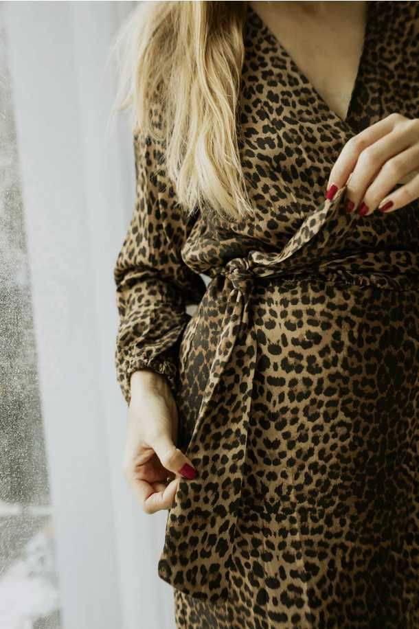Sukienka multiway mini Leopard rozmiar S