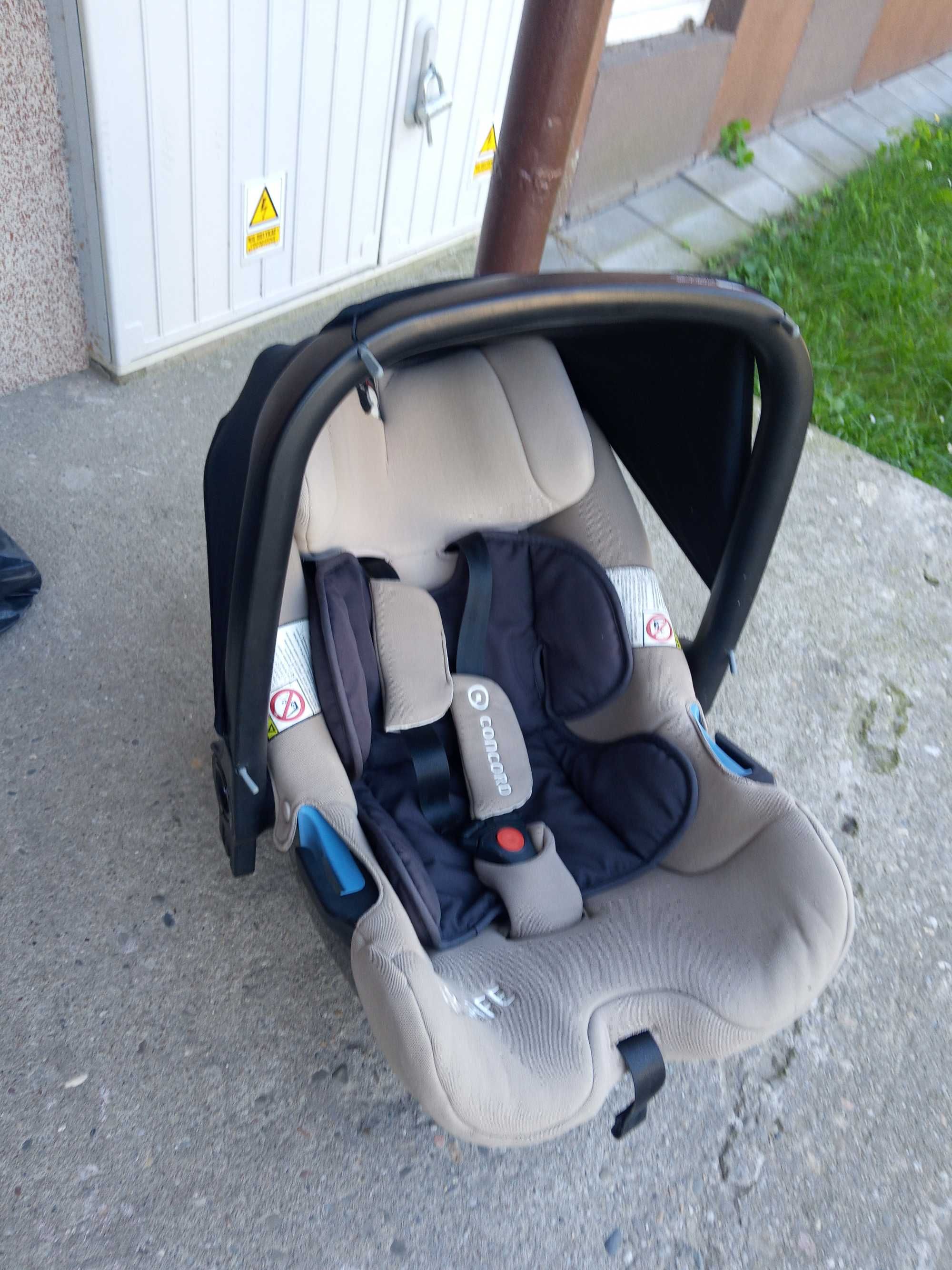 Wózek spacerówka Concord Neo - cały zestaw 3 w 1