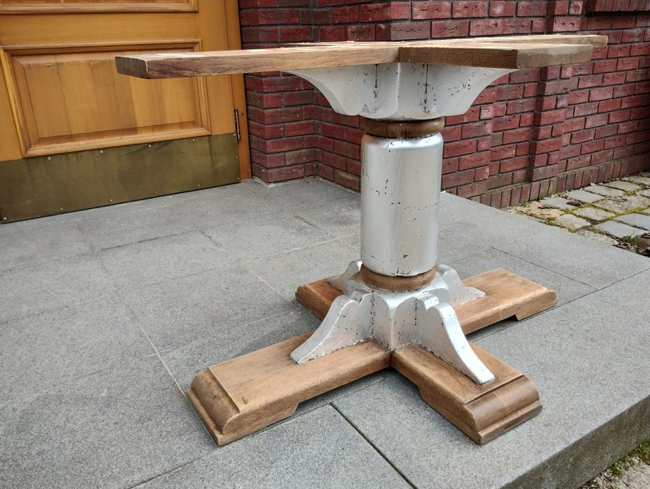 Drewniana noga. Wyjatkowa. Majstersztyk stolarski OKAZJA