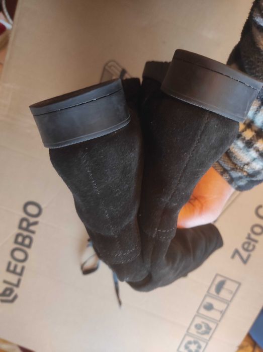 Чорні зимові чоботи SHARMAN