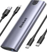 Obudowa na dysk SSD M.2 NVME, Beikell, USB 3.2 Gen 2 NVMe na USB adapt