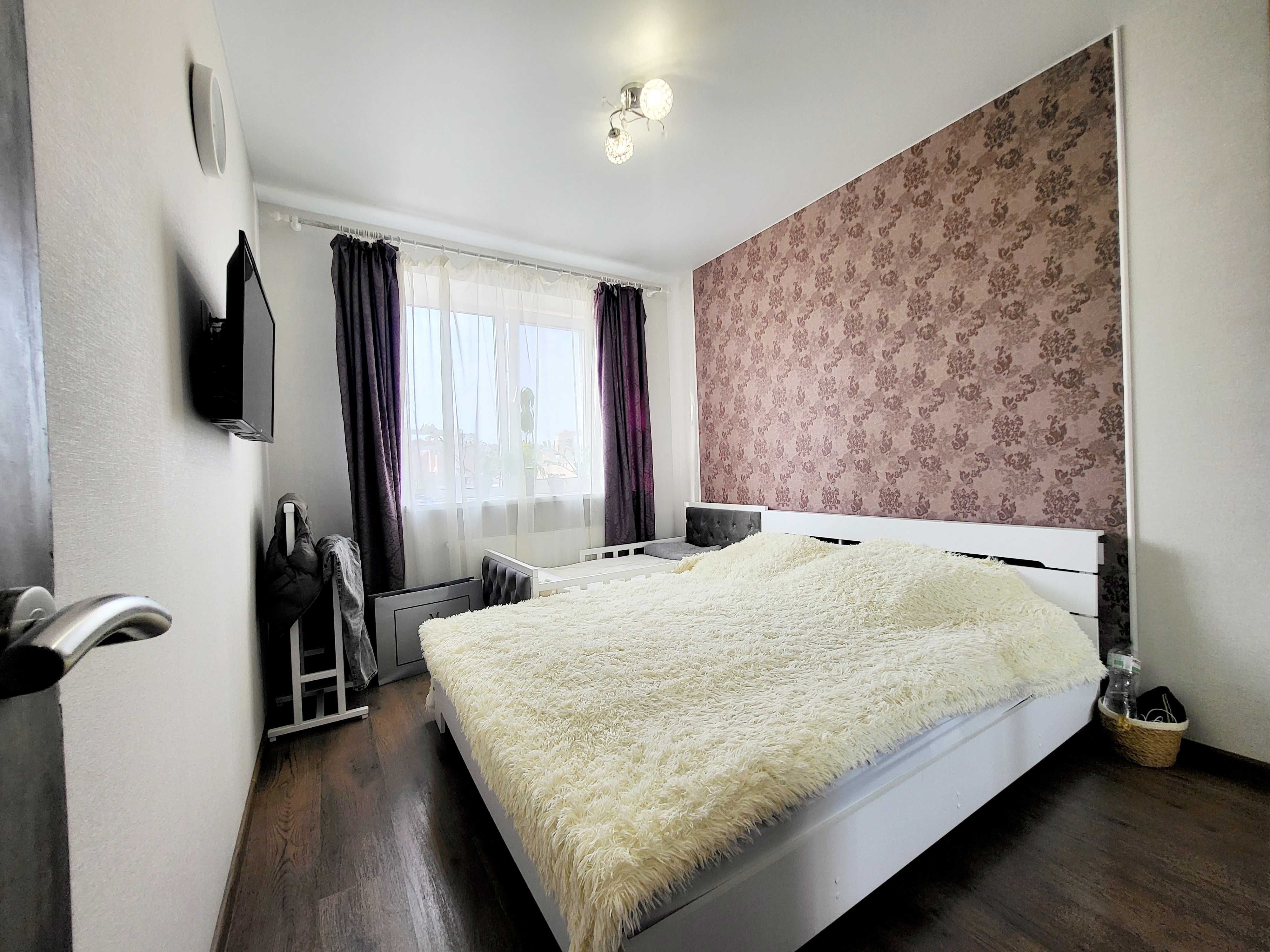Продам однокімнатну квартиру з ремонтом і меблями+КОМОРА 10хв до Києва