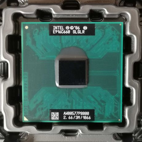 Процесор P8800 для ноутбука Intel Core 2 Duo 2,66Ghz Socket P +т/паста